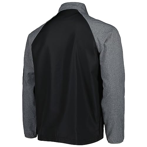 Image of Dunbrooke Men's NFL Hurricane Raglan Full-Zip Windbreaker Jacket