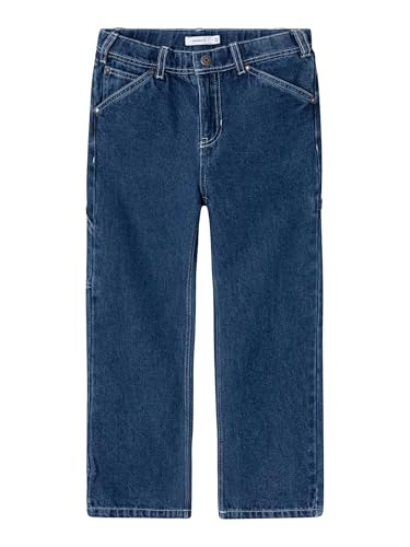 Jean droit Garçon Name IT Nkmryan Straight Jeans 4525-im L Noos bleu