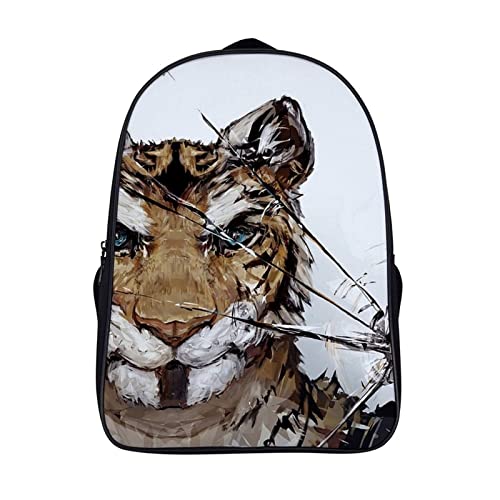 Sac à dos scolaire fini le désordre avec ce sac Tigre 3D