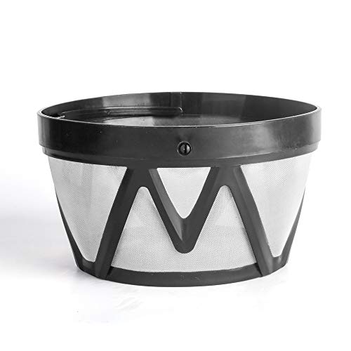 Ajcoflt Cesta do filtro de café Filtro de café preciso Máquina de café Funil Reutilizáveis Cafeteira