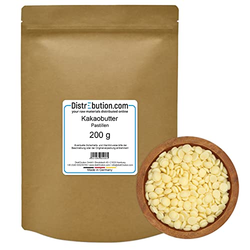 200 g Kakaobutter in Chips Pastillen Lebensmittelqualität Cacao Cover