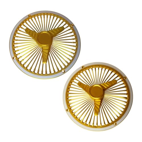 Aro para cubo de basura de 2 piezas de 21,6 cm decorativo para papelera de residuos y hogar