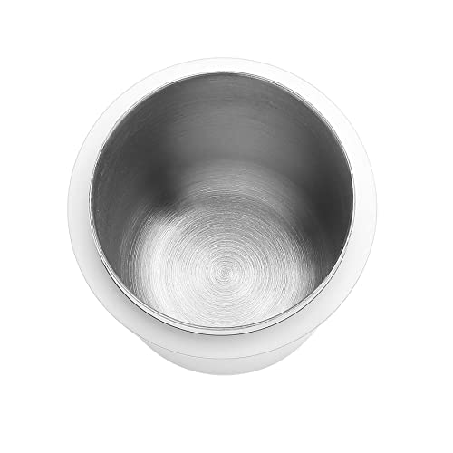Image of Normcore 58mm Dosing Cup - Espresso Coffee Dosing Cup Compatible with 58mm Portafilter - Non-stick coating White - 304 Stainless Steel - Espresso Machine Accessory