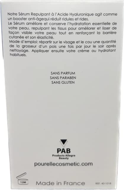 REPULPING SERUM HYALURONIC ACID Made In France
