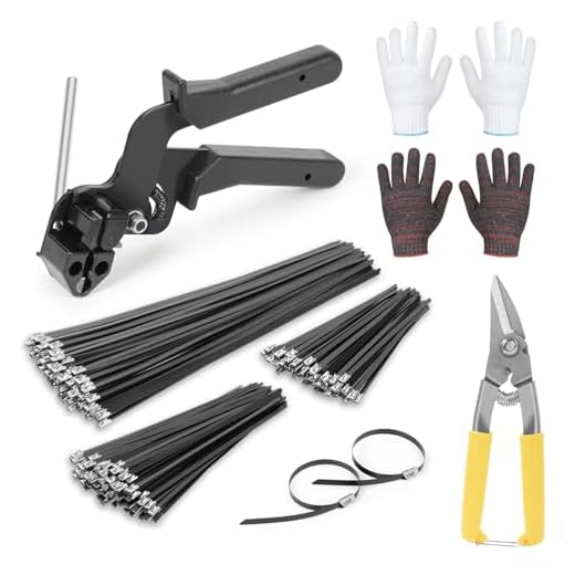 Complete Cable Tie Gun Set with Accessories