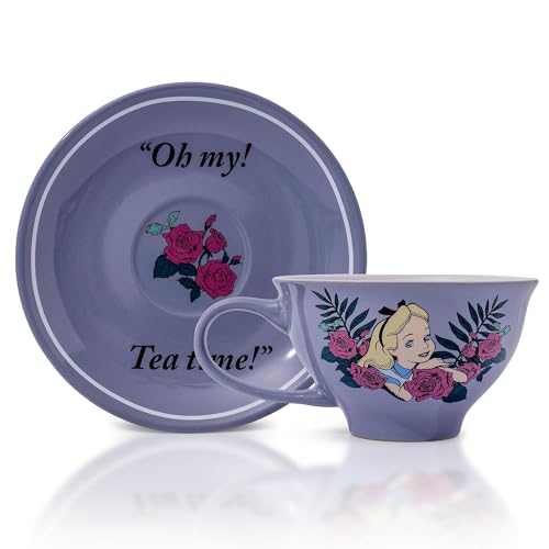 Silver Buffalo Teacup and Saucer