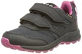 Jack Wolfskin Unisex Kinder Woodland Texapore Low Vc K, Blue / Pink, 34 EU
