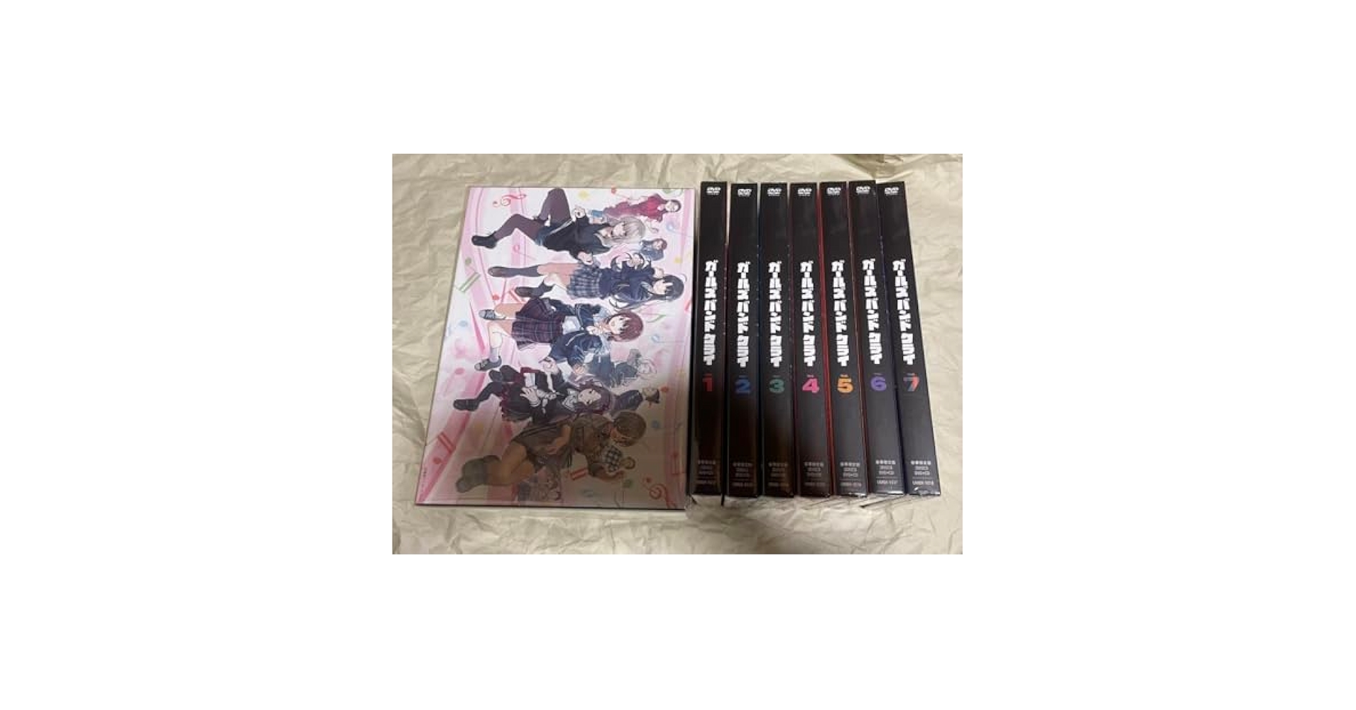 Amazon.co.jp: ガールズバンドクライ 豪華限定版 DVD+CD 全巻