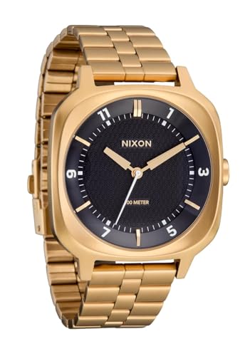 NIXON Fremont 40 A1444-100m Montre analogique étanche pour homme (cadran de 40 mm, bracelet...