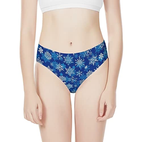 Image of Dellukee Sexy Women Underwear Briefs Breathable Hipster Panty White Alpaca Print