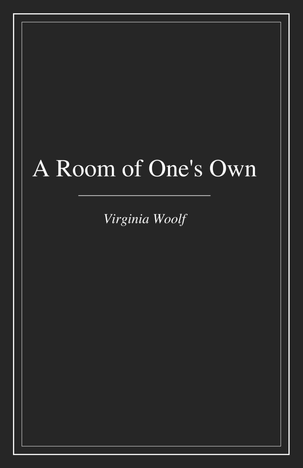 A Room Of One's Own