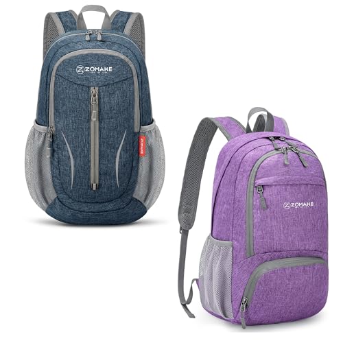 Mochila pequeña plegable ZOMAKE 10/20L para senderismo miniatura 1