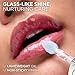 L'Oreal Paris Plump Ambition pH Hyaluron Lip Oil, Color Shifting Lip Tint with 24HR Hydration, Volumizing Shine and Lasting Color, 020 pH Rosé