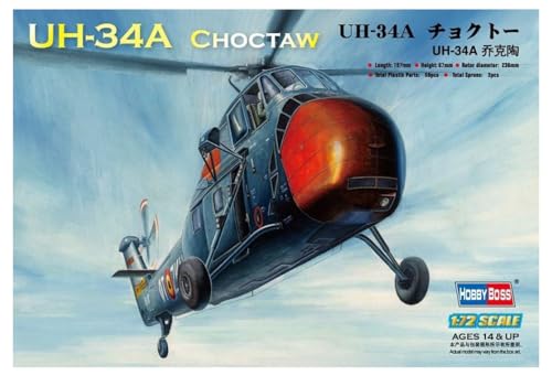 UH-34A Choctaw kit d'assemblage 1:72 Hobbyboss pour votre atelier de modélisme