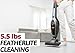 Roomie Tec SlimVac Cordless Vacuum Cleaner for Home – 2200mAh Battery, High Suction Power, Lightweight 2-in-1 Handheld with Bagless Filter, 6 LED Headlights and Auto Recharge Station - Vincent