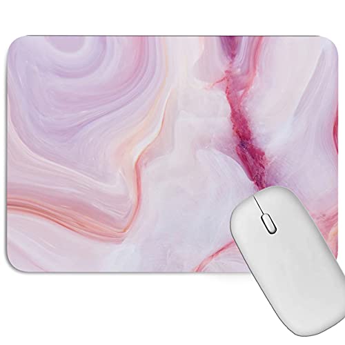 Image of Artich Designer Gaming Mouse Pad for Office Laptop /Computer with Super Soft Non-Slip Rubber Base and Lycra Cloth Surface for Silky Touch Rectangle (Holy Smoke of Time Marble)