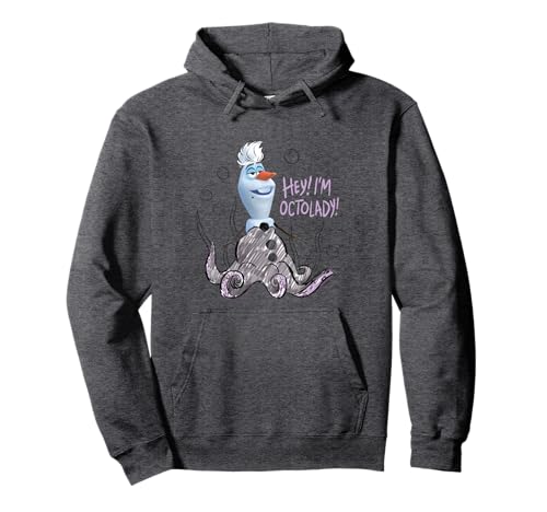 Pullover Hoodie Frozen Olaf original, sweat-shirt imprimé col capuche confortable