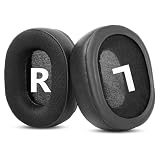 TaiZiChangQin Zamienniki nauszników kompatybilne ze słuchawkami Turtle Beach Ear Force Recon 200/100/150, tkanina, czarne