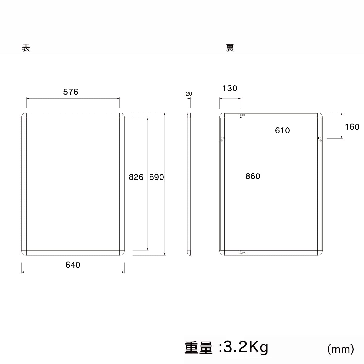 KMA URISAPO [パネル] ポスターパネル (A1サイズ) フレーム幅32mm