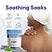 Back Soothing Bath Salt 32 Ounces Epsom Salt with Natural Bergamot, Lavender, Eucalyptus and Peppermint Essential Oils Plus Vitamin C in BPA Free Pouch with Easy Press-Lock Seal
