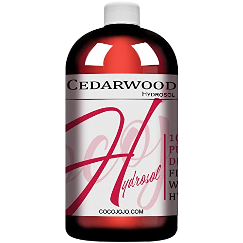 Cedarwood Hydrosol Spray Toner For Face Floral Cedarwood Water Hydrating Face Mist, For Hydration Pure And Natural Cedarwood Hydrosol For All Skin Types Cocojojo Cedarwood Hydrosol - 32 Oz #TOP26