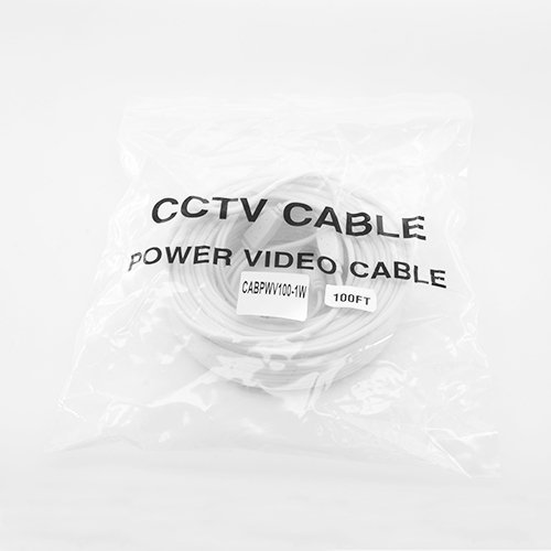 100Ft X 3 White Premium Surveillace Thick Extension Cables For 8 Ch Lorex Systems Lh-1896, Eco3 #TOP3