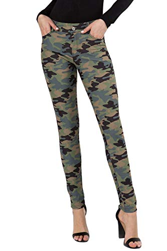 Image of YELETE Women's Basic Five Pocket Stretch Jegging Tights Pants