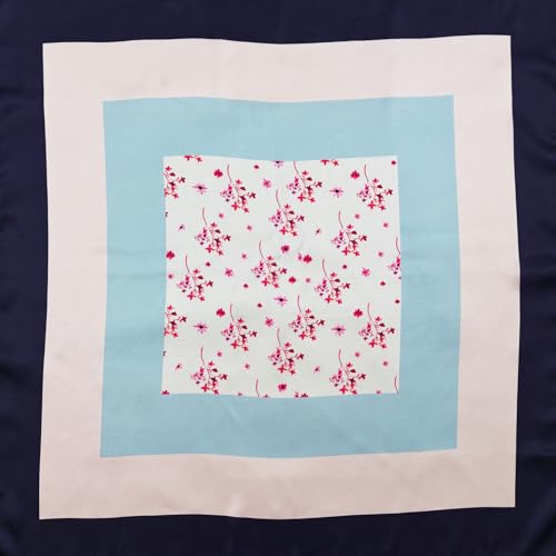 Image of Satin Silk Small Square Scarf for Women, Printed Soft and Comfy Neck Head Tie Scarf Bandana