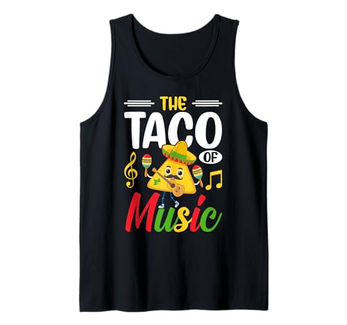 El taco de la música Camiseta sin Mangas