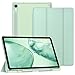 Produktbild Fintie Hülle für Samsung Galaxy Tab S9 FE 10.9 Zoll/Tab S9 11 Zoll 2023 Tablet mit Stifthalter, Ultradünn Schutzhülle mit Translucent Rückseite Cover und Auto Schlaf/Wach Funktion, Mint