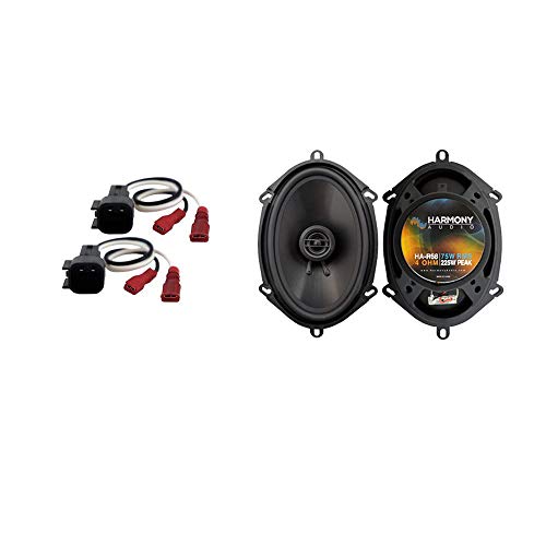 Compatible with Ford Focus 2000-2007 Front Door Factory Replacement Harmony HA-R68 Speakers New