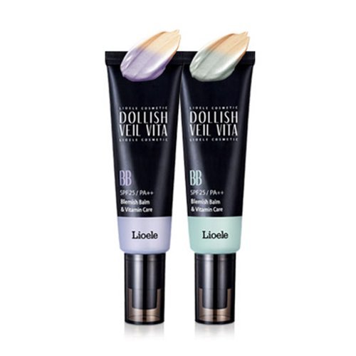 Lioele Dollish Veil Vita BB SPF25 PA++ 50ml #2 Natural Green