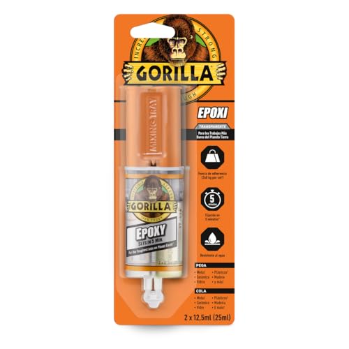 Gorilla Resina bicomponente epoxy 25 ml.