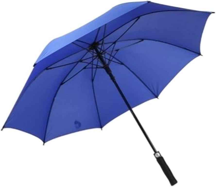 Windproof Travel Umbrella Umbrella Windproof Rain Stick Umbrella Lightweight Portable Canopy Vented Umbrella Stand up to Snow Storm，Black 92cm