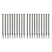 1/5/20Pcs Stainless Steel Refills 0.5mm Pen Refills Smooth to Write for Metal Pen Rollerball Pen
