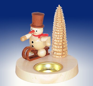 Bougeoir de Noël stable 10cm pour sécuriser et réussir votre déco de table