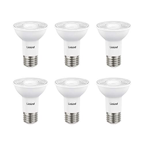 Linkind PAR20 Dimmable LED Light Bulb, E26 Base, 3000K Warm White, 6W