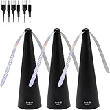 ZVD 3 Pezzi Ventola Anti Insetti, Ventilatore anti Mosche, Repellente per Zanzare per Interni Ed Esterni,Scaccia e Allontana Mosche, Vespe, Moscerini e Zanzare dal Cibo (Nero*3pcs)