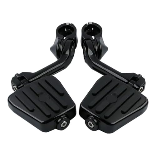 ペダル Compatible With Suzuki For VS1400 For VZ1500 For INTRUDER For M800 For C800 バイク用フットペグ ロングアングル調節可能 ハイウェイペグマウントキット
