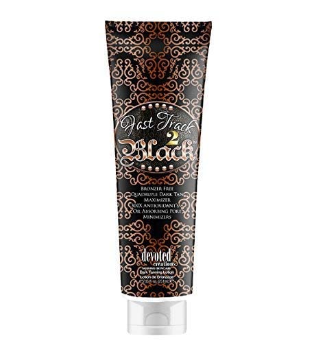 Devoted Creations Fast Track 2 Black Dark Tan Maximizer Tanning Lotion 8.5 Ounce #TOP1