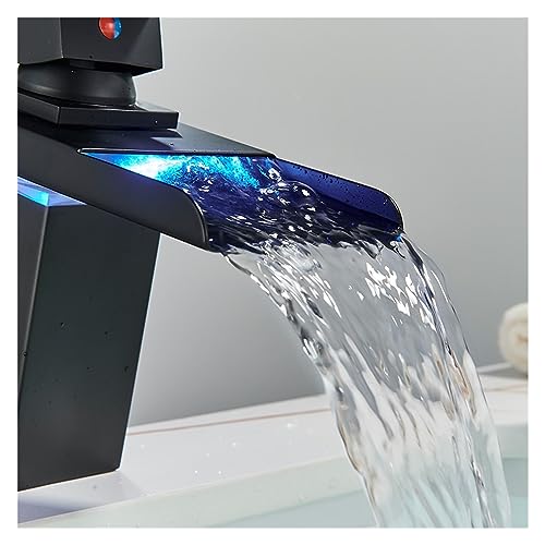 Robinet de lavabo LED sécurisé pour éviter les brûlures des enfants