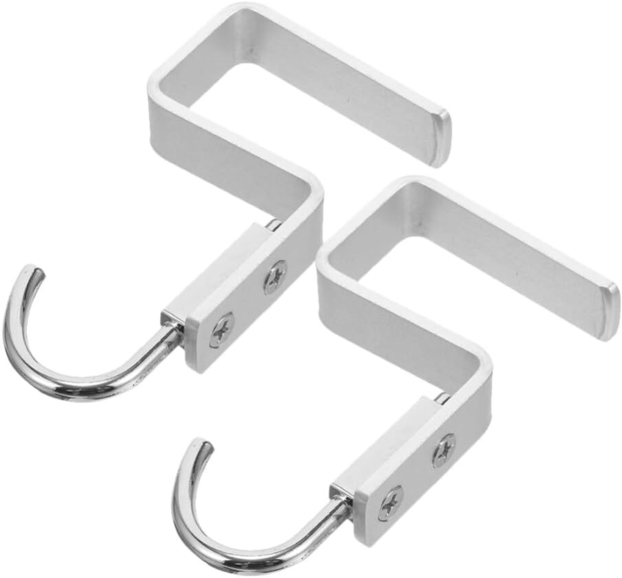 2pcs Desk Bag Hook Versatile Handbag Hanger for Tableside Storage Secure Backpack and Purse Holder for Classroom and Office Use
