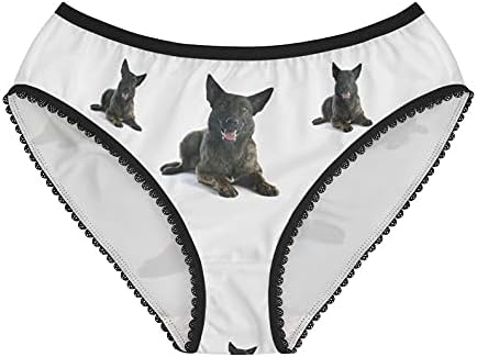 DogsMakeMeHappy Holland Shepherd Panties, Holland Shepherd Underwear, Briefs, Cotton Briefs, Funny Underwear