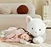 IKASA Giant White Cat Stuffed Animal Plush Toy,Big Large Jumbo Soft Toys,30