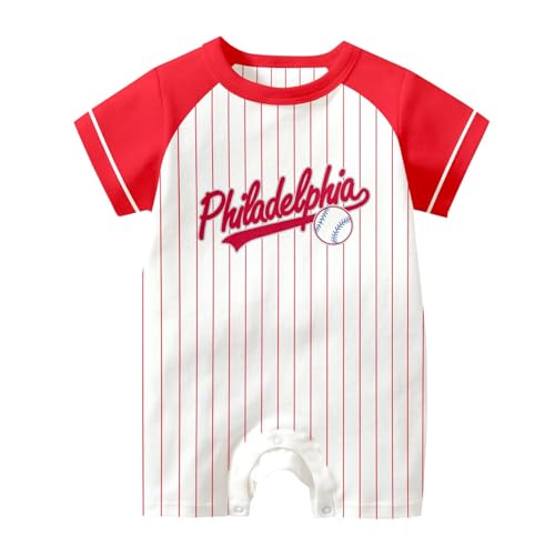 Image of KREDE Baby Clothes Unisex Bodysuit White Custom Name Number for Baby Boys