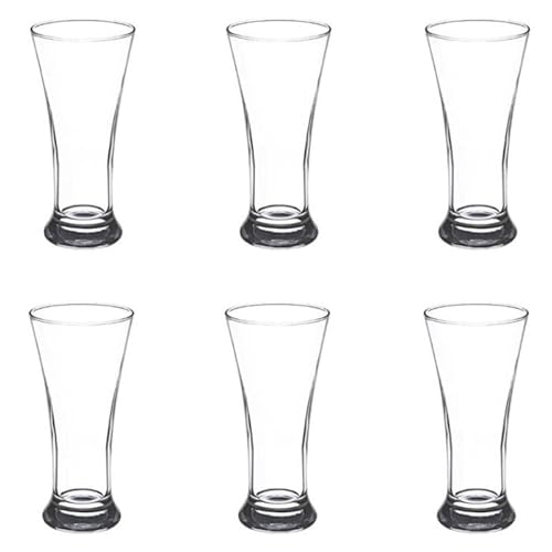 Paris Prix Secret de Gourmet - Lot de 6 Verres à Pastis Marius 18cl Transparent