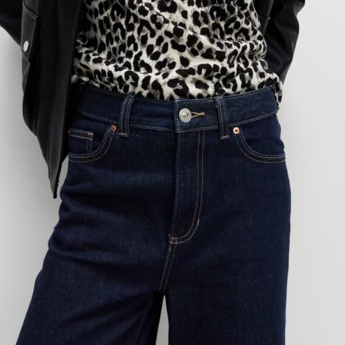 Image of Marks & Spencer Wide Leg High Waisted Jeans