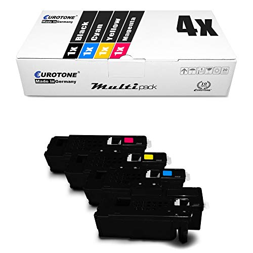 Pack 4 Toners Eurotone pour Xerox WC 6025 6027 remplace 106R02756-59
