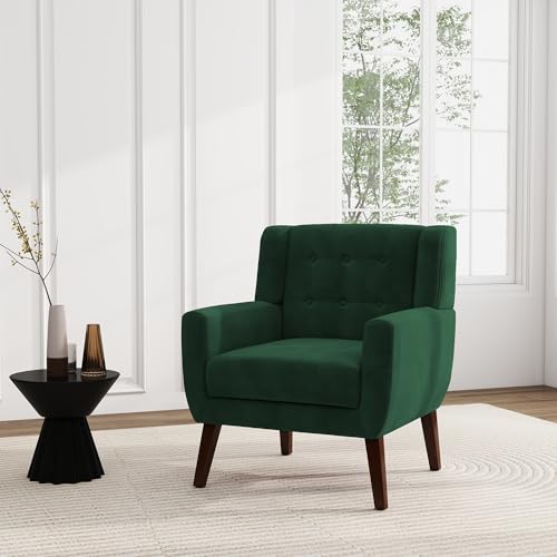 Luxury Accent Chair Velvet Upholstered