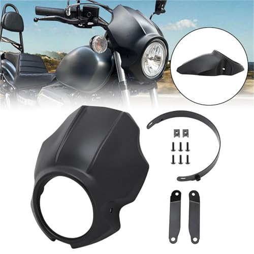 Carénage phare noir mat pour Yamaha XVS 950 Spec Bolt 2013-up - 4